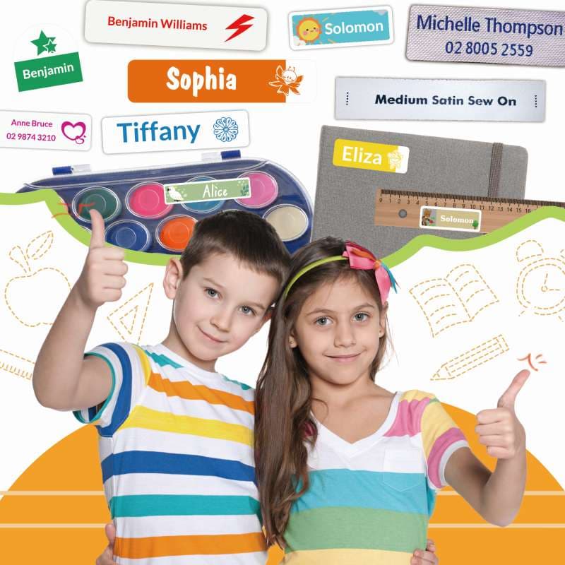 Labels for Daycare & Kindy